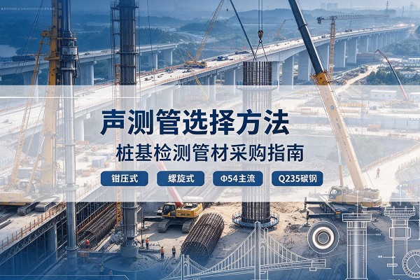 嵊州声测管选型标准