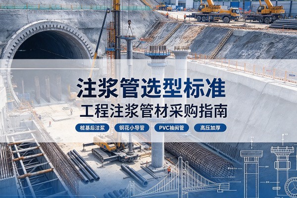 嵊州注浆管选型标准