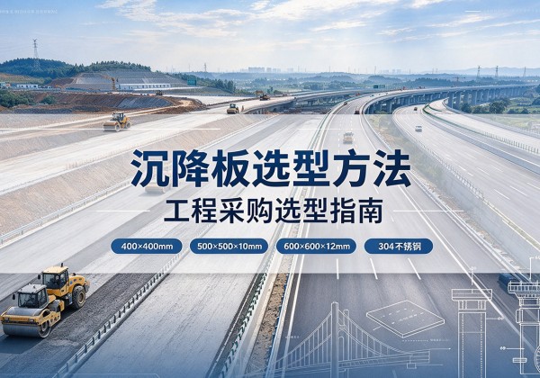 嵊州沉降板选择方法