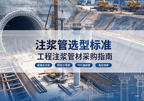嵊州注浆管选型标准